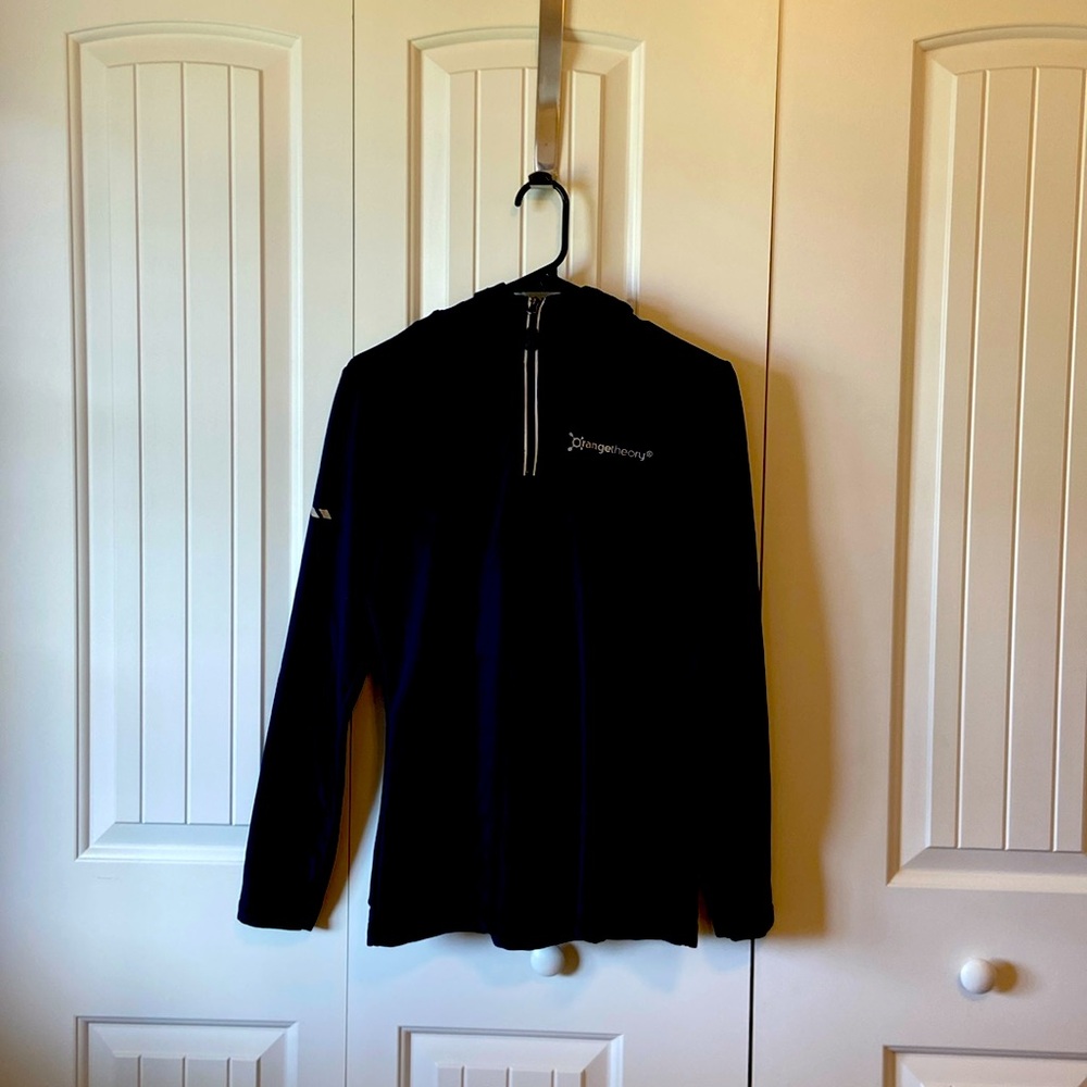 Orangetheory Fitness Black Performance Qtr Zip Pullover
